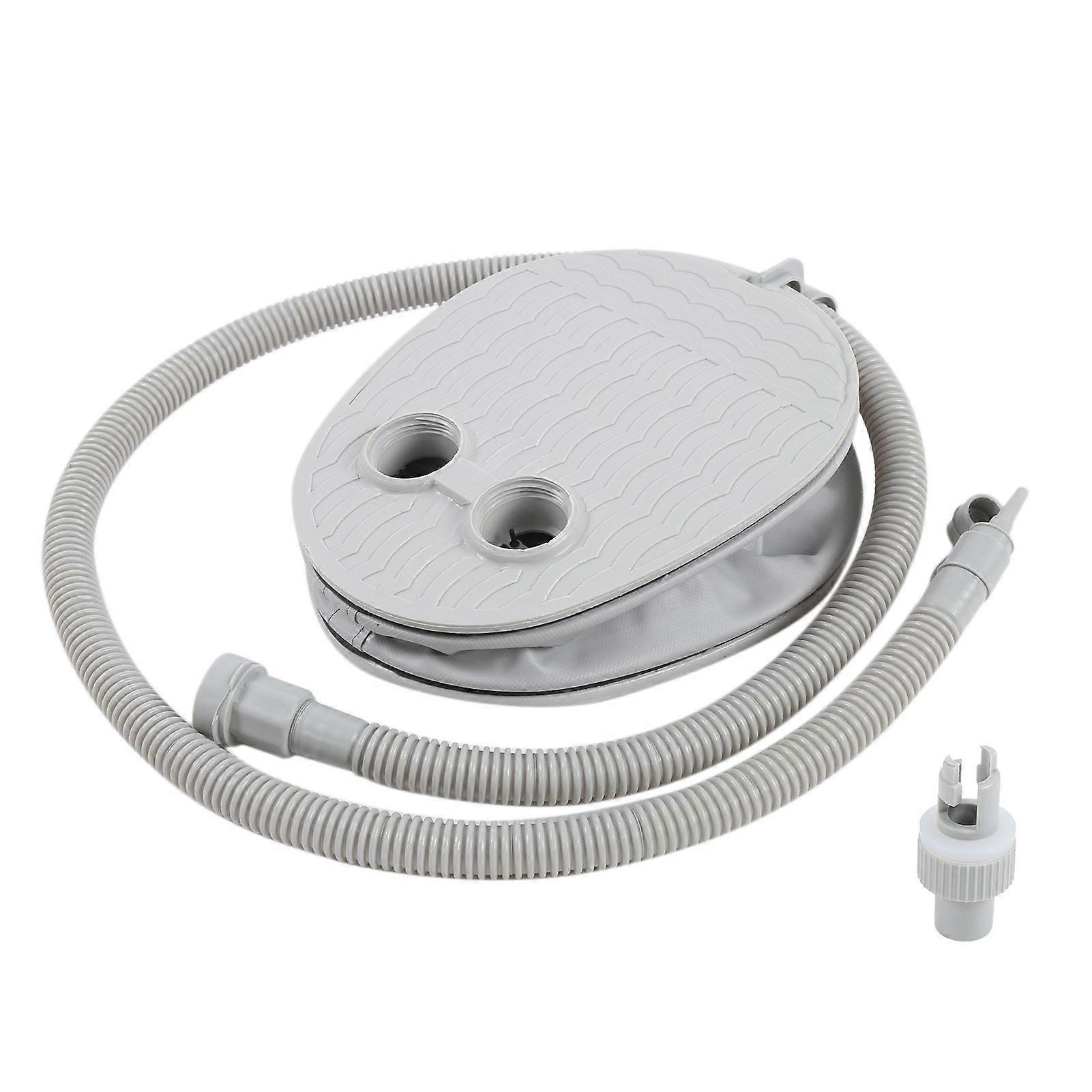 Portable Foot Air Pump 5000CC High Volume PVC with 160cm/63in Long Hose for Sofas Kayaks Balloons