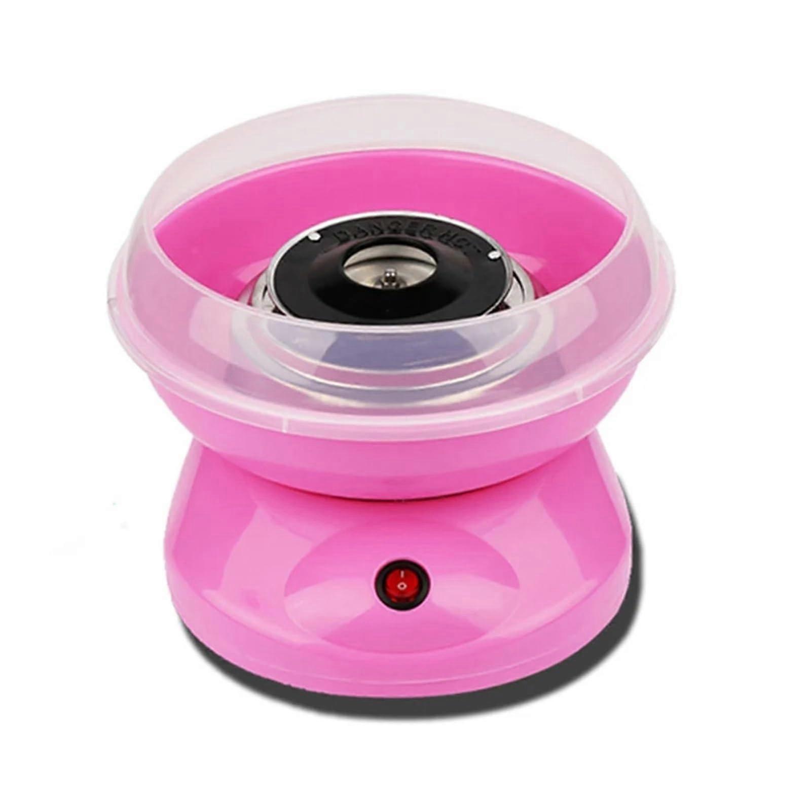 Cotton Candy Machine Electric Mini Portable Sugar Floss Maker, Marshmallow Machine, 3Color Pink