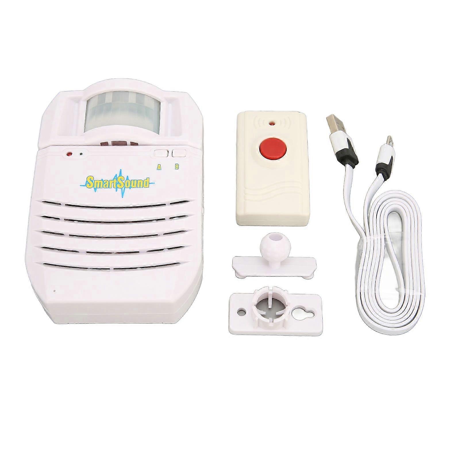Door Sensor Alarm 0 to 6.6yd Infrared Body Induction Remote Control 2W Speaker Motion Sensor Doorbell for Home Warehouse