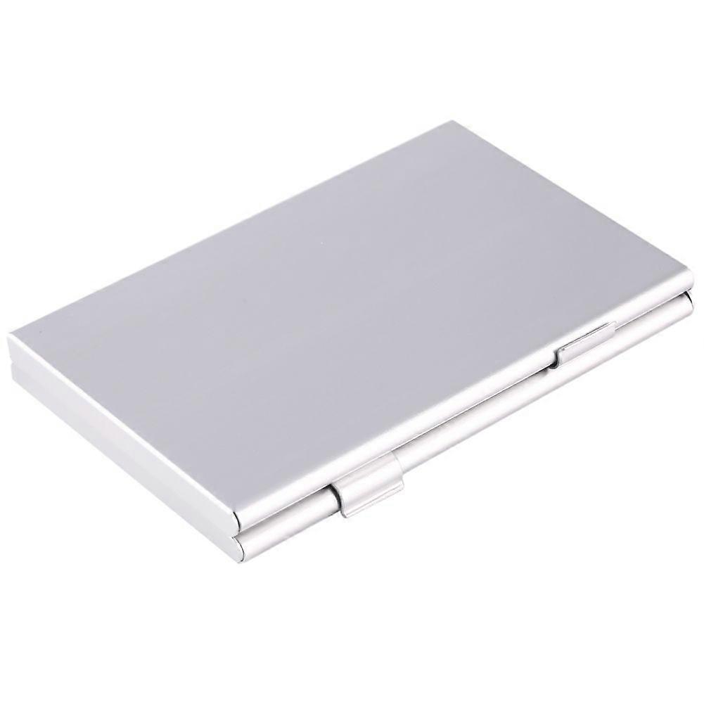 Portable Aluminum for 6pcs SD Memory Cards Storage Box Case Holder Protector Easy Carry