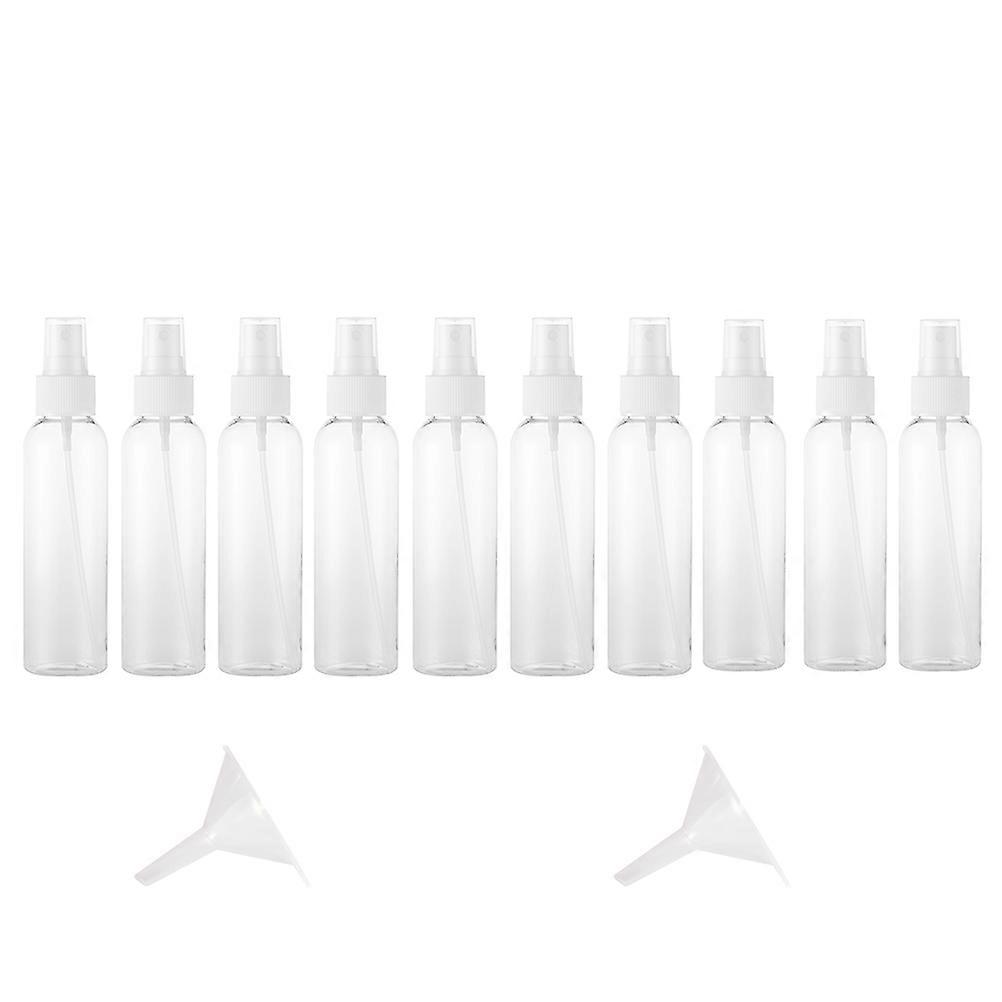 Makeup Bottle Transparent Plastic Spray Bottle for Storage Use 24Pcs