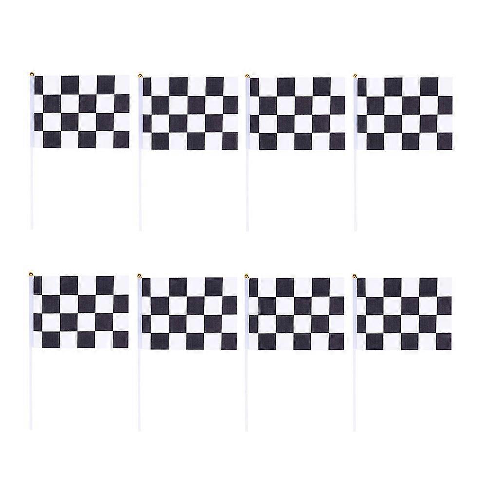 Triangle Racing Banner with Racing Flag for Decoration 2Sets Outdoor