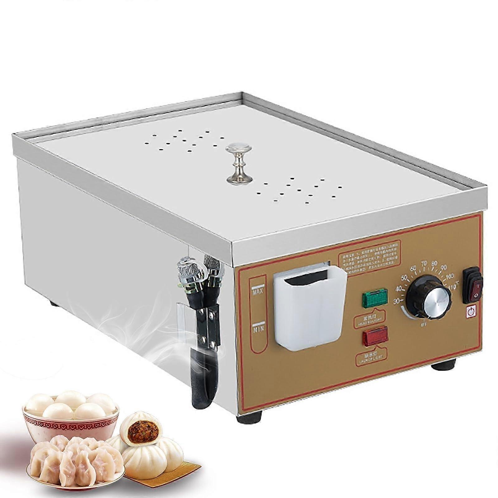2/4/6Hole Steamed Bun Machine, Commercial Desktop Small Steamer, 30110C Temperature Control, Easy To Operate