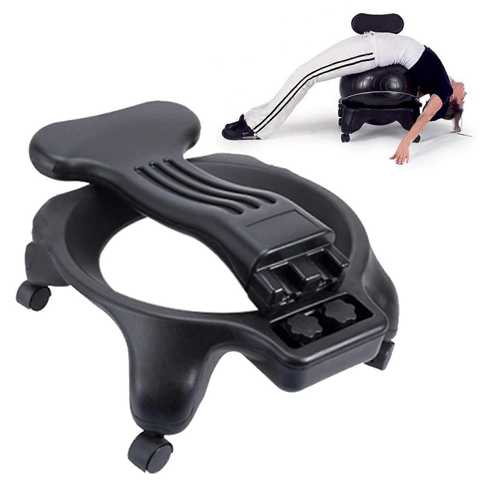 Exercise Ball Chair Base With Fold Back Replacement Frame Only For Yoga Stability Balance Ball Seat Posture