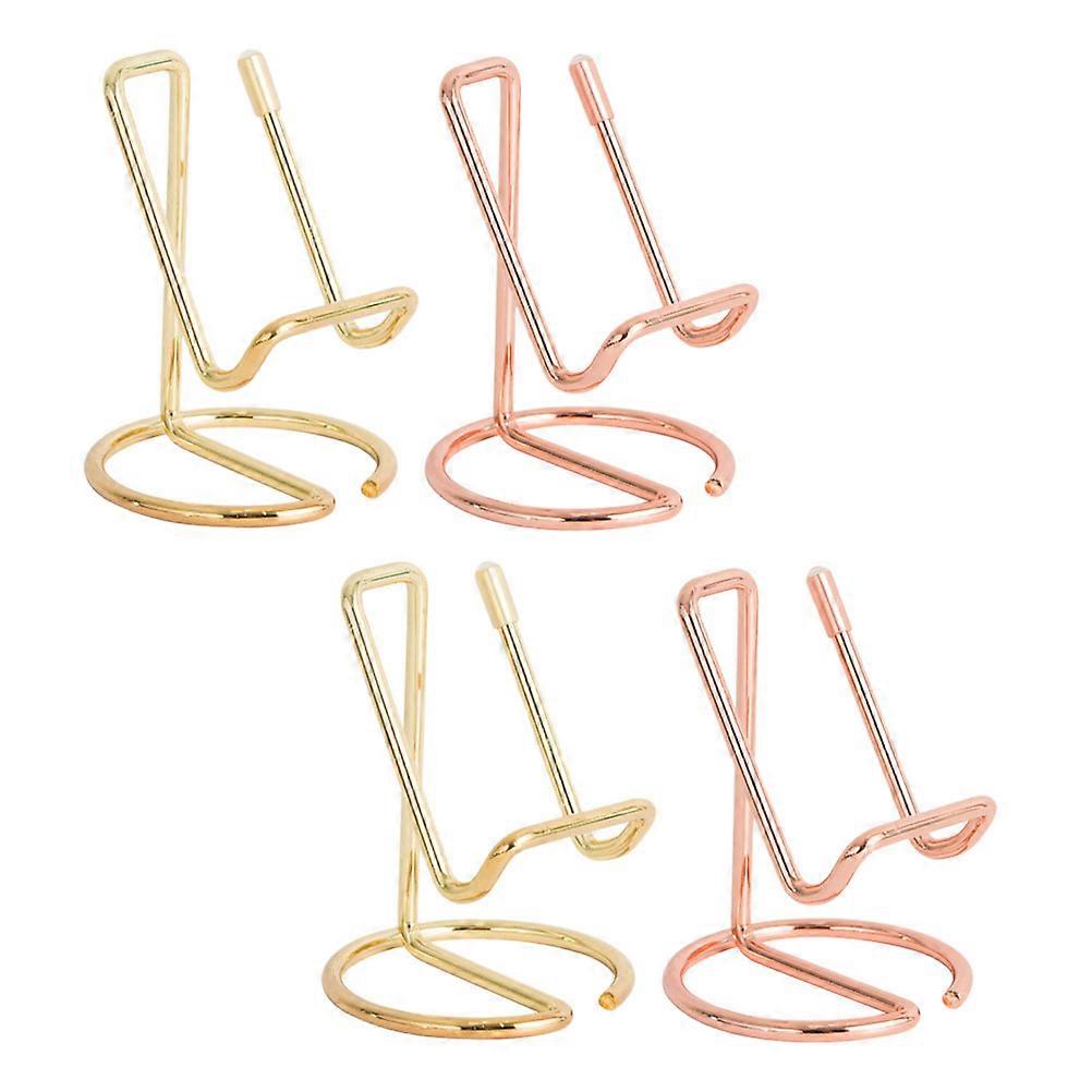 Iron Phone Stand 8 Pcs Suitable For TV Show Watching And Mobile Support In Bedroom Office Assorted Color Durable Design