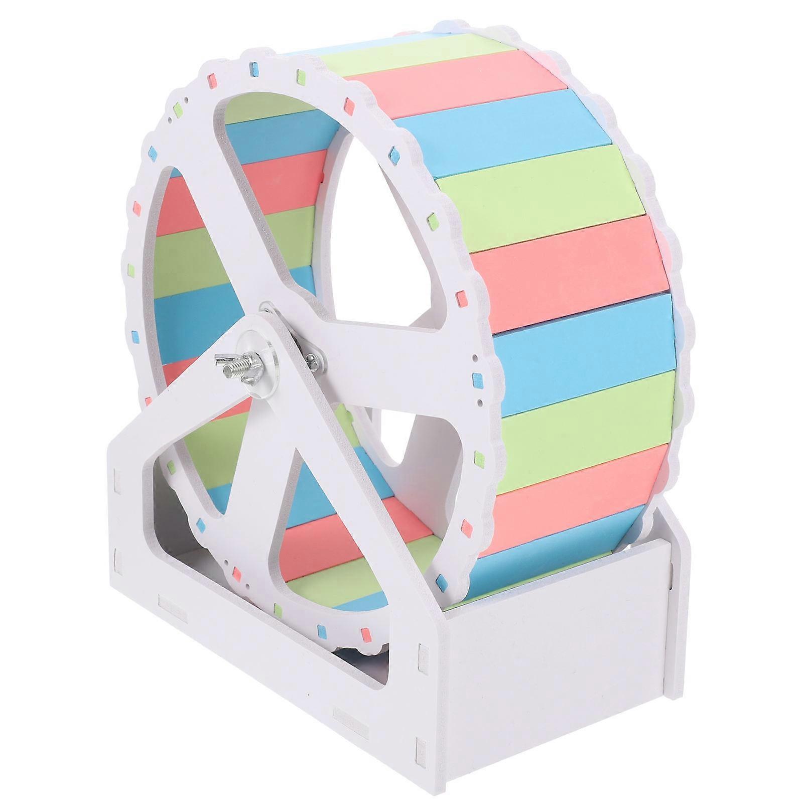 Chinchilla Wheel Self Assembly Running Wheel for Small Pets 4Sets