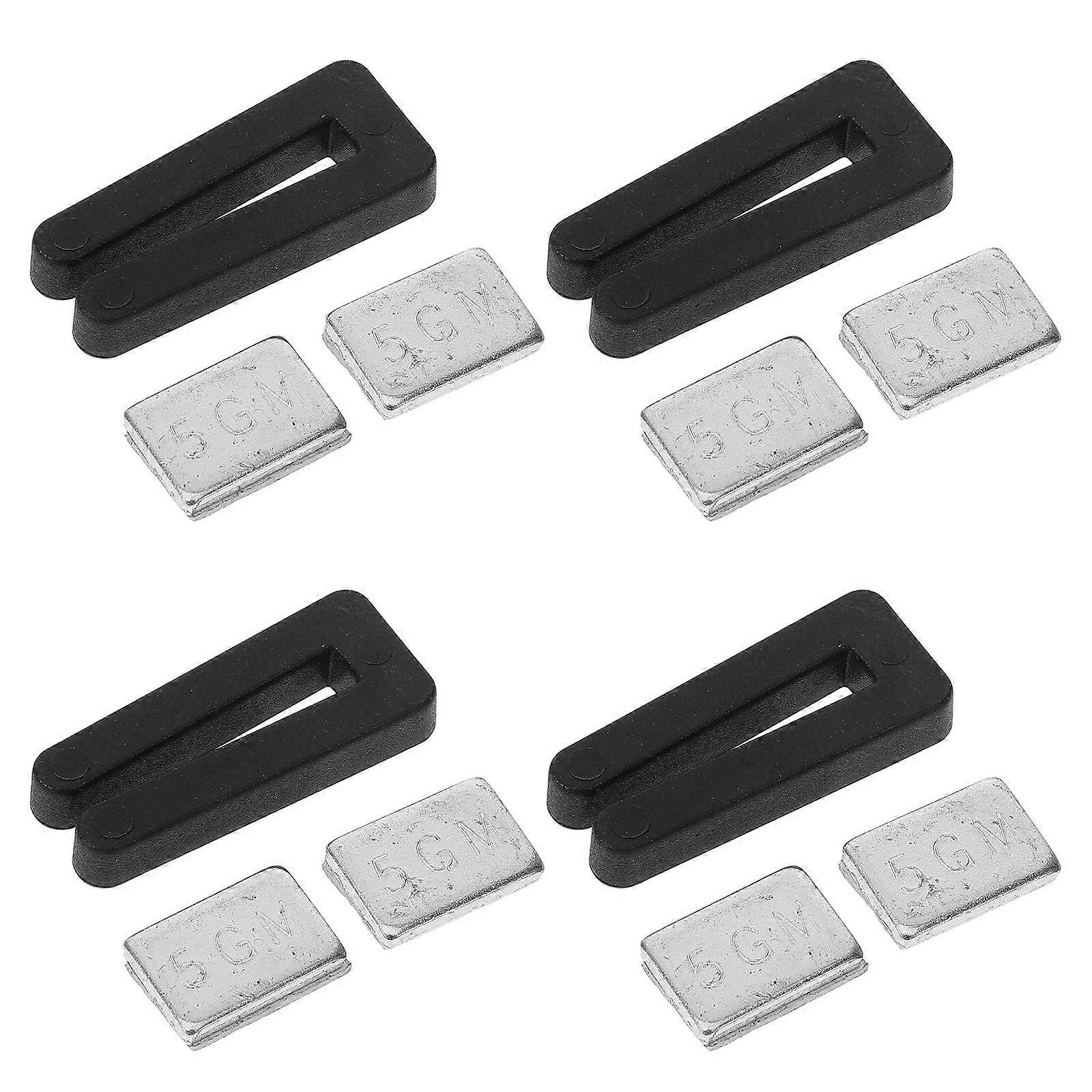 Ceiling Fan Weight Balance Kit Fan Balancing Kit for 4Sets Metal Clips