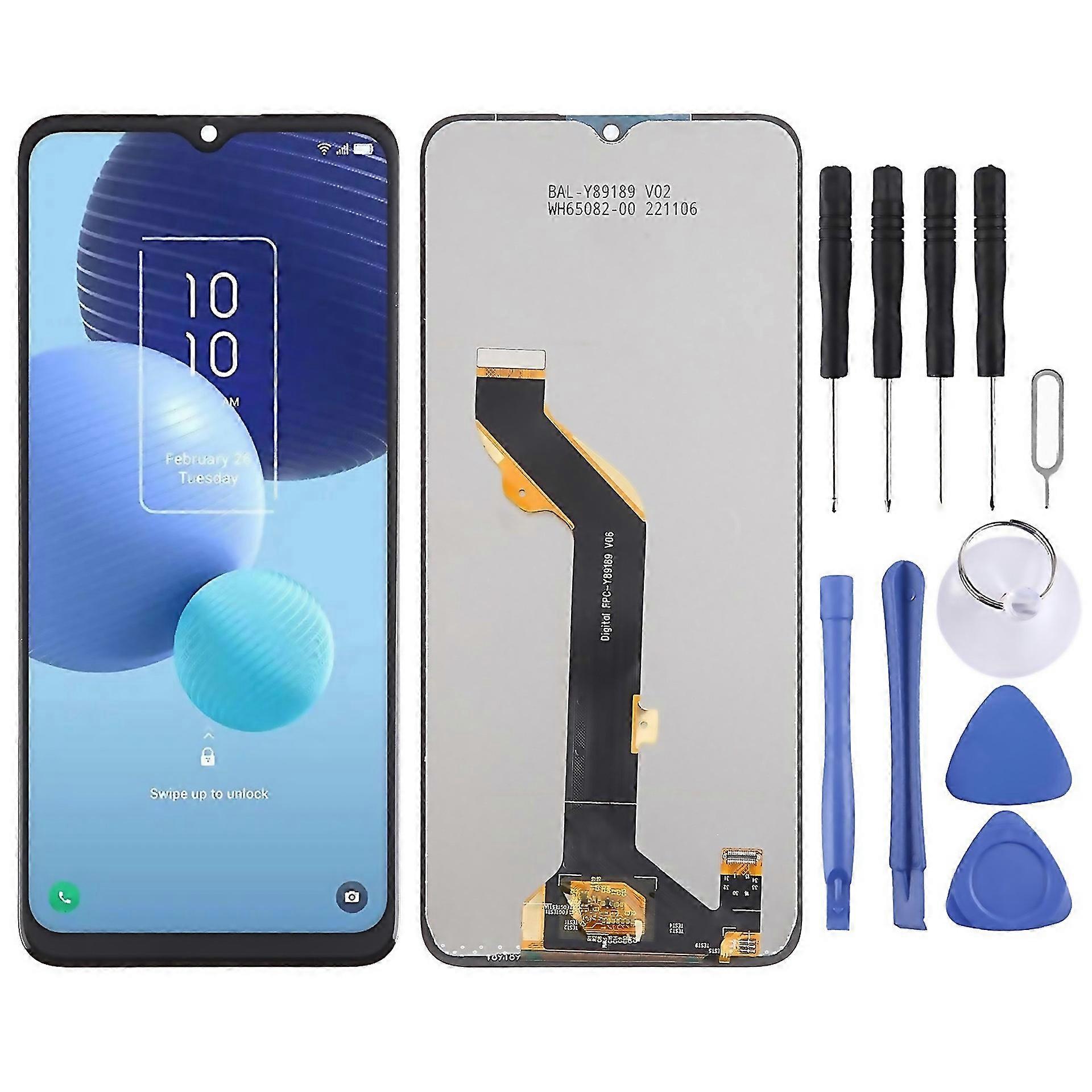 For New Oem Lcd Screen For Tcl 406 With Digitizer Full Assembly