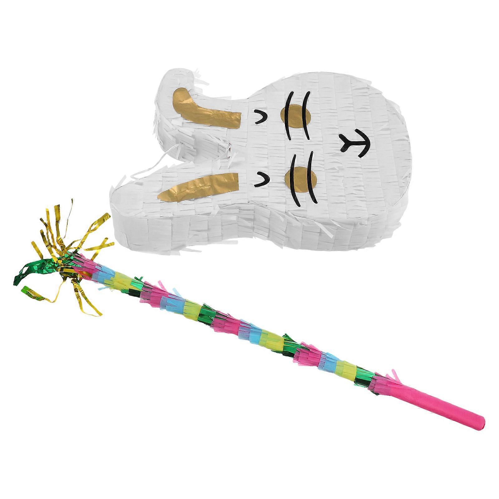 Shape Pinata 2 Sets For Animal Theme Party Supplies During Easter Festivities Assorted Game