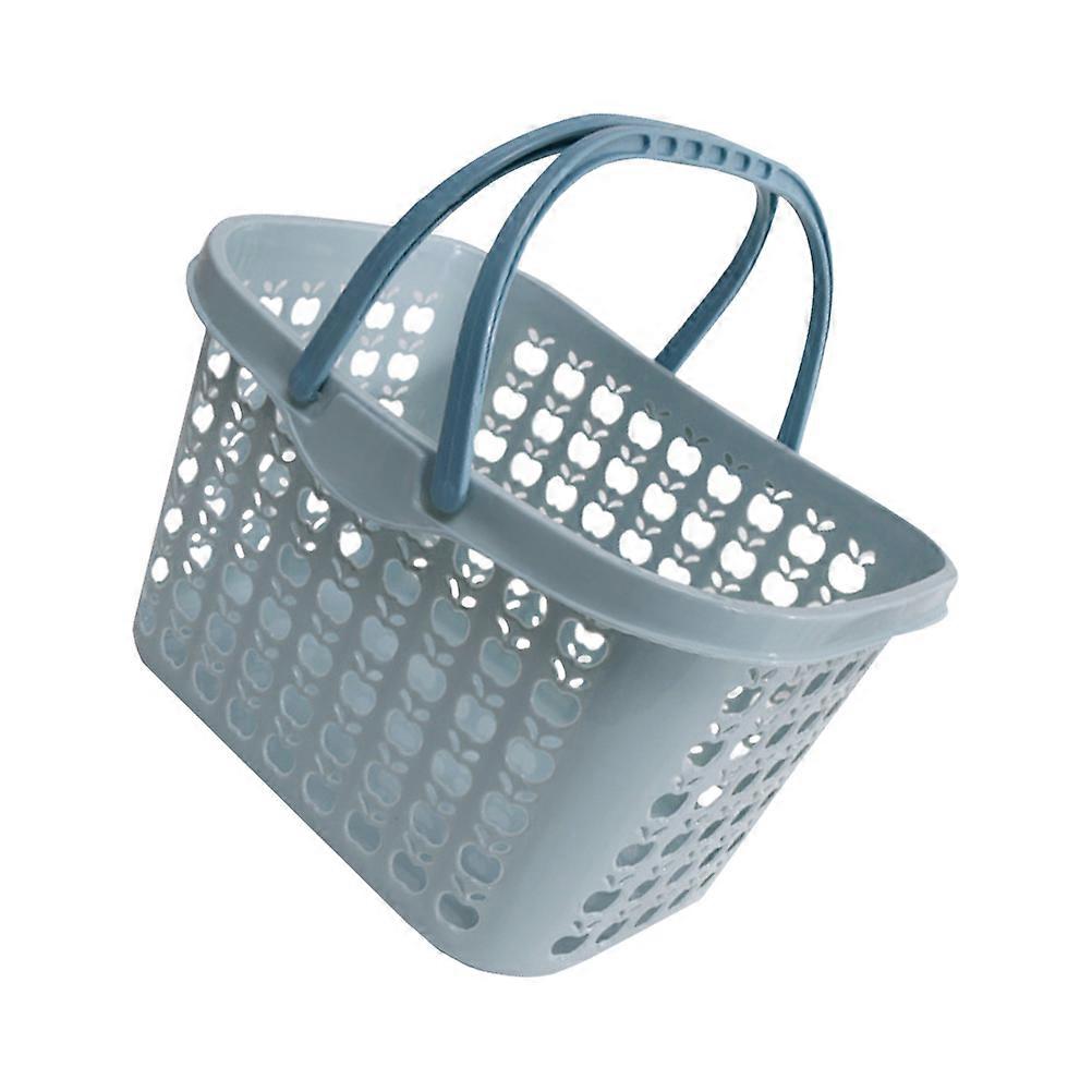 Fruit Organizer Plastic Storage Basket Home Use Desktop Multi-Function 28X19.3X18.5CM 1Pcs