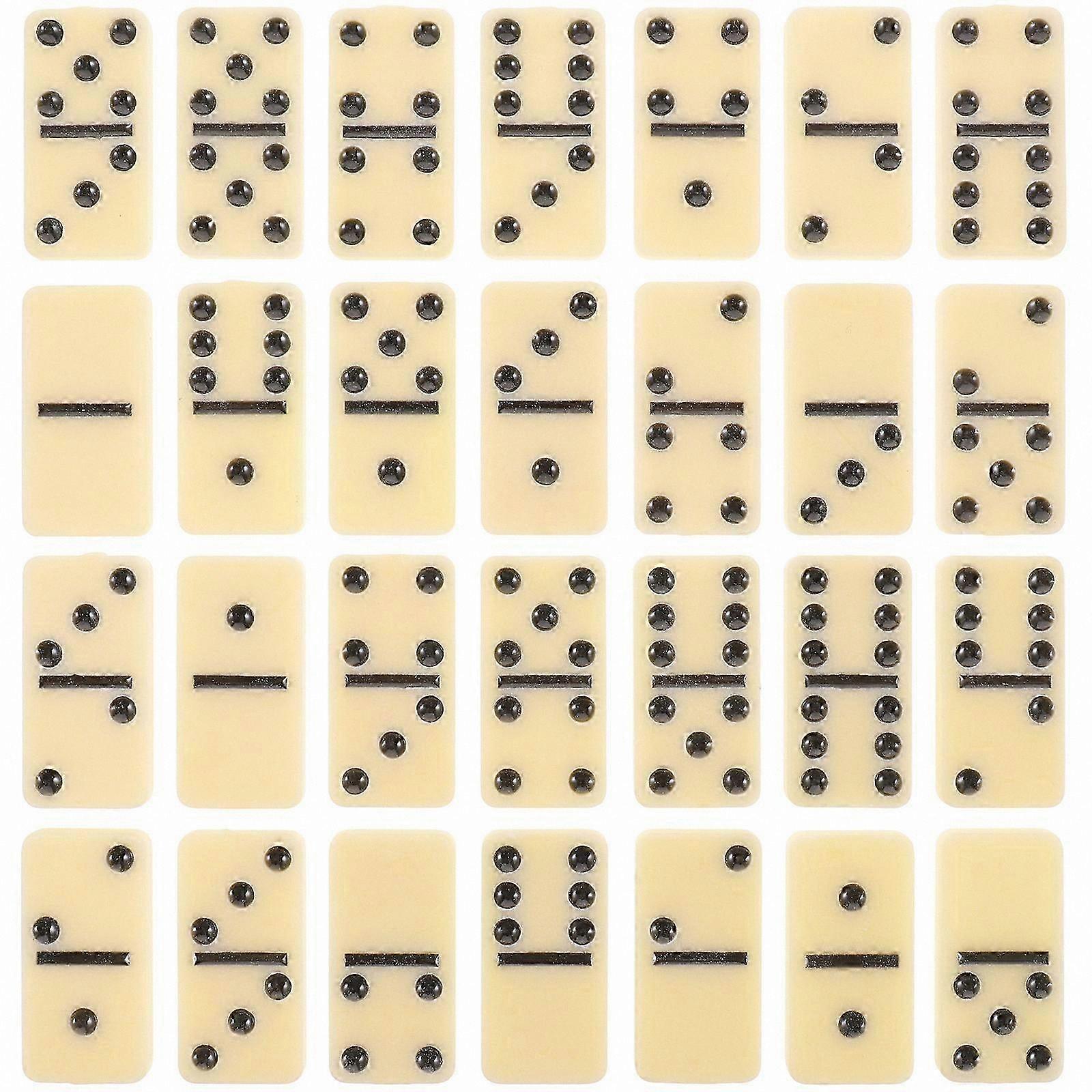 Dominoes Game Set for Adults, Classic Block Dominoes for Party and Gathering Fun