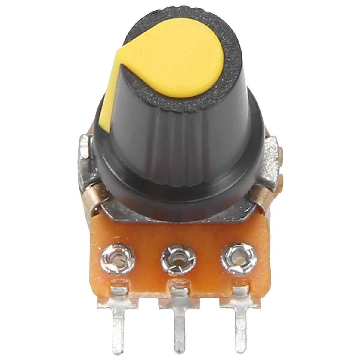 5 Piece 100K Ohm 3 Terminals Linear Taper Rotary Potentiometer Pot