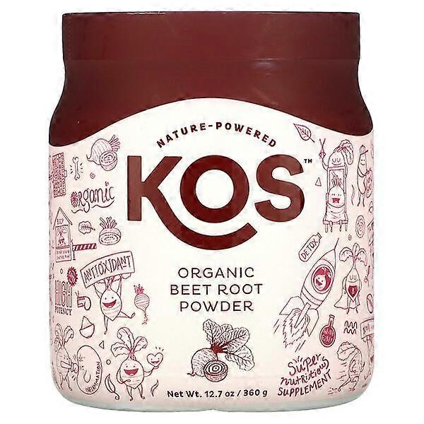 KOS, Organic Beet Root Powder, 12.7 oz (360 g)