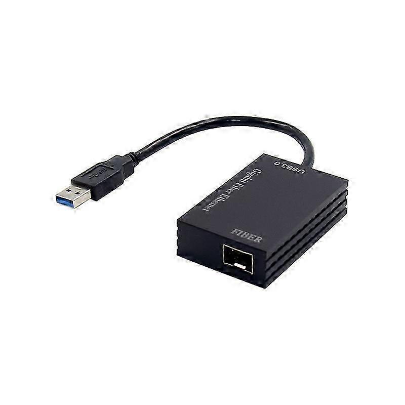 USB1000F-LX USB 3.0 Gigabit Glasfaser-Ethernet-Netzwerkadapter Singlemode 1310Nm 10Km LC Optikmodul SFP NIC RTL8153