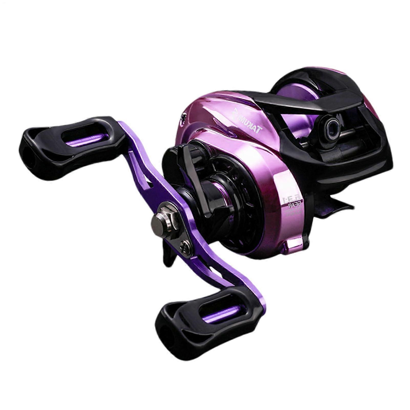 Fish Reel 6.3:1 Gear Ratio Ultra Smooth Drag System For Freshwater And Saltwater Trolling Bass Salmon Sea Grouper Boat