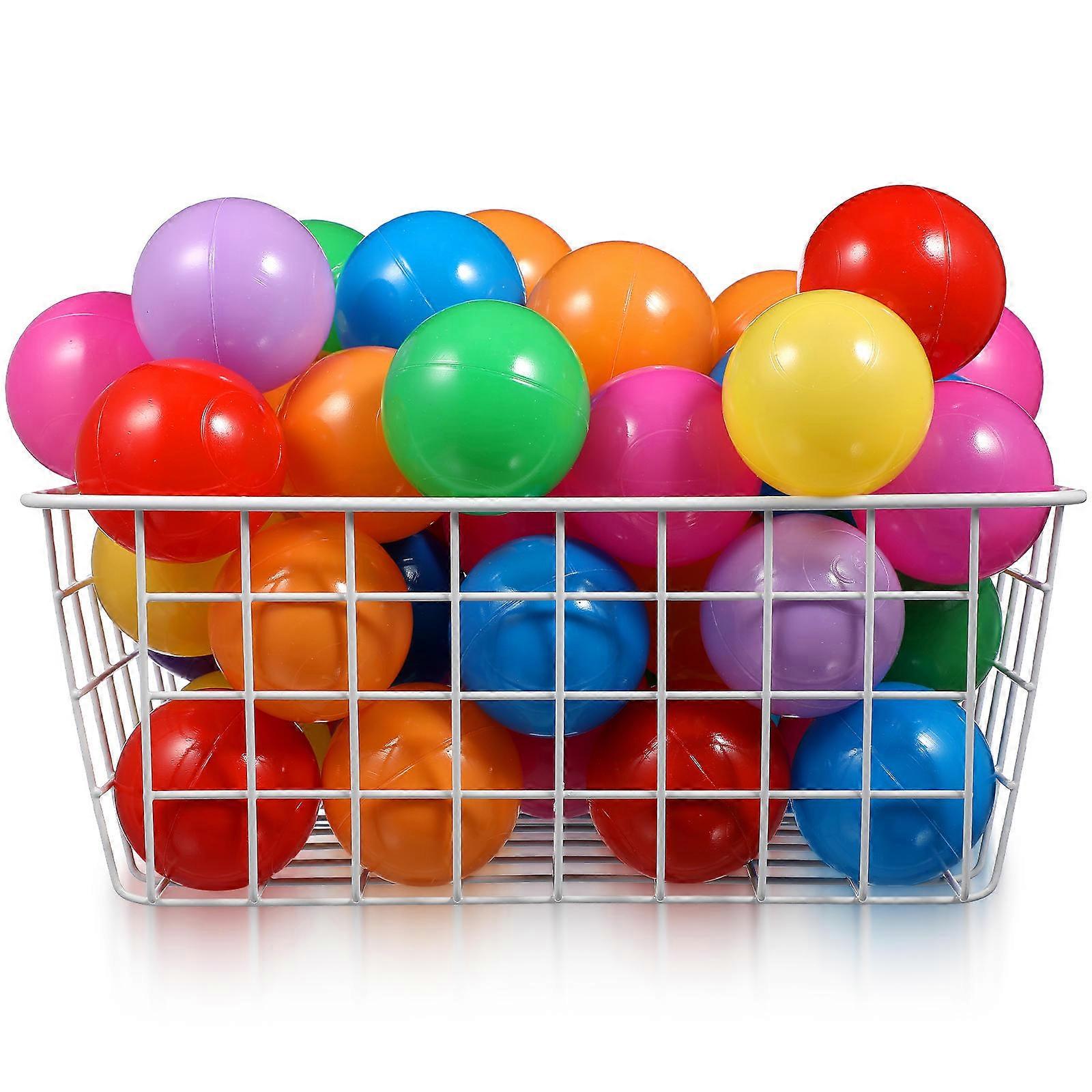 Ocean Balls 100Pcs Pe Multi Durable and Crush-Resistant for Playing