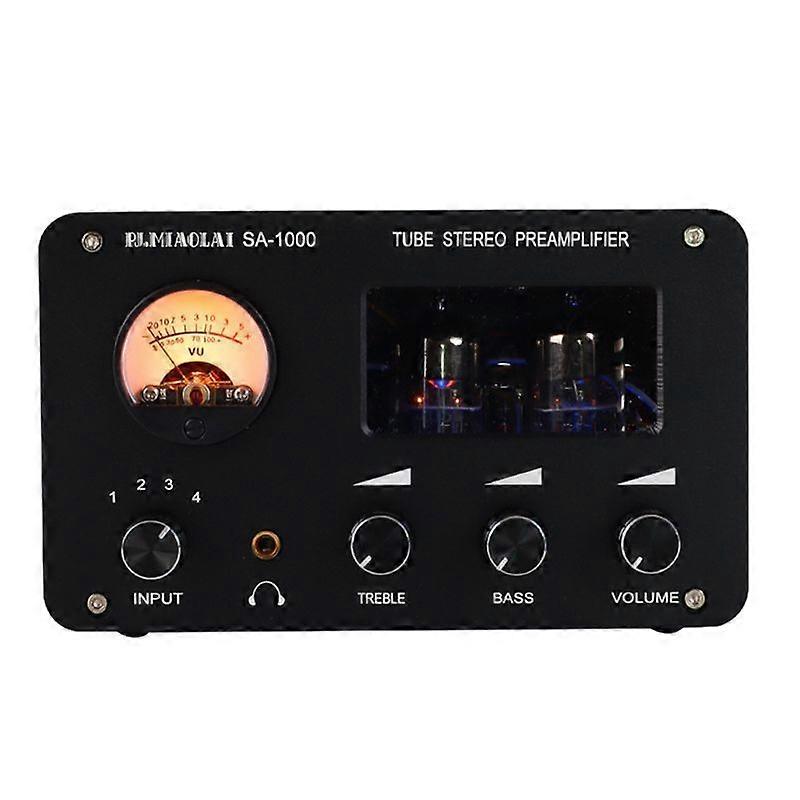 SA-1000 Audiophile Tube Preamp HIFI Amplifier Sound Audio Switching Amplifier Headphone Amplifiers EU Plug