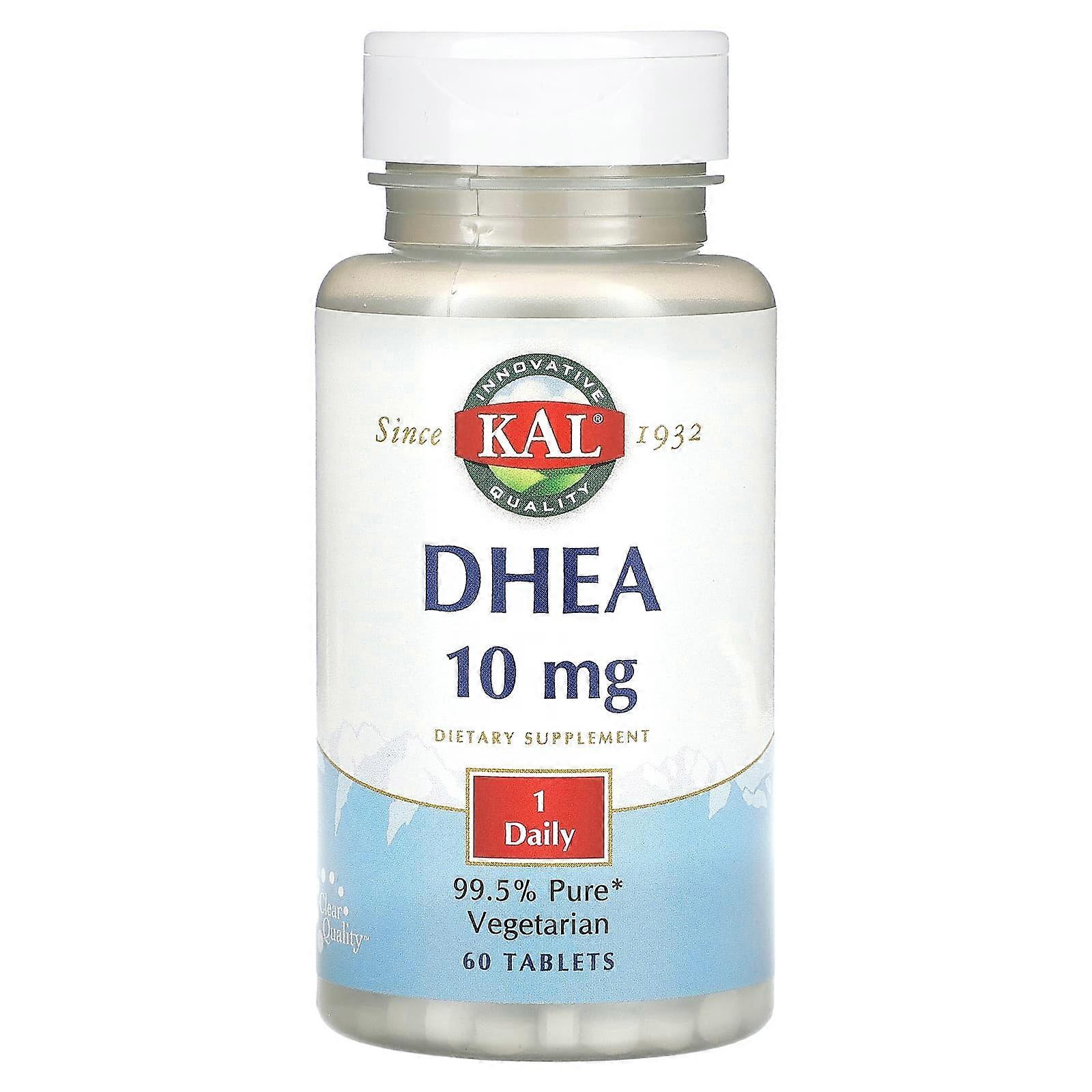 DHEA, 10 mg, 60 Tablets
