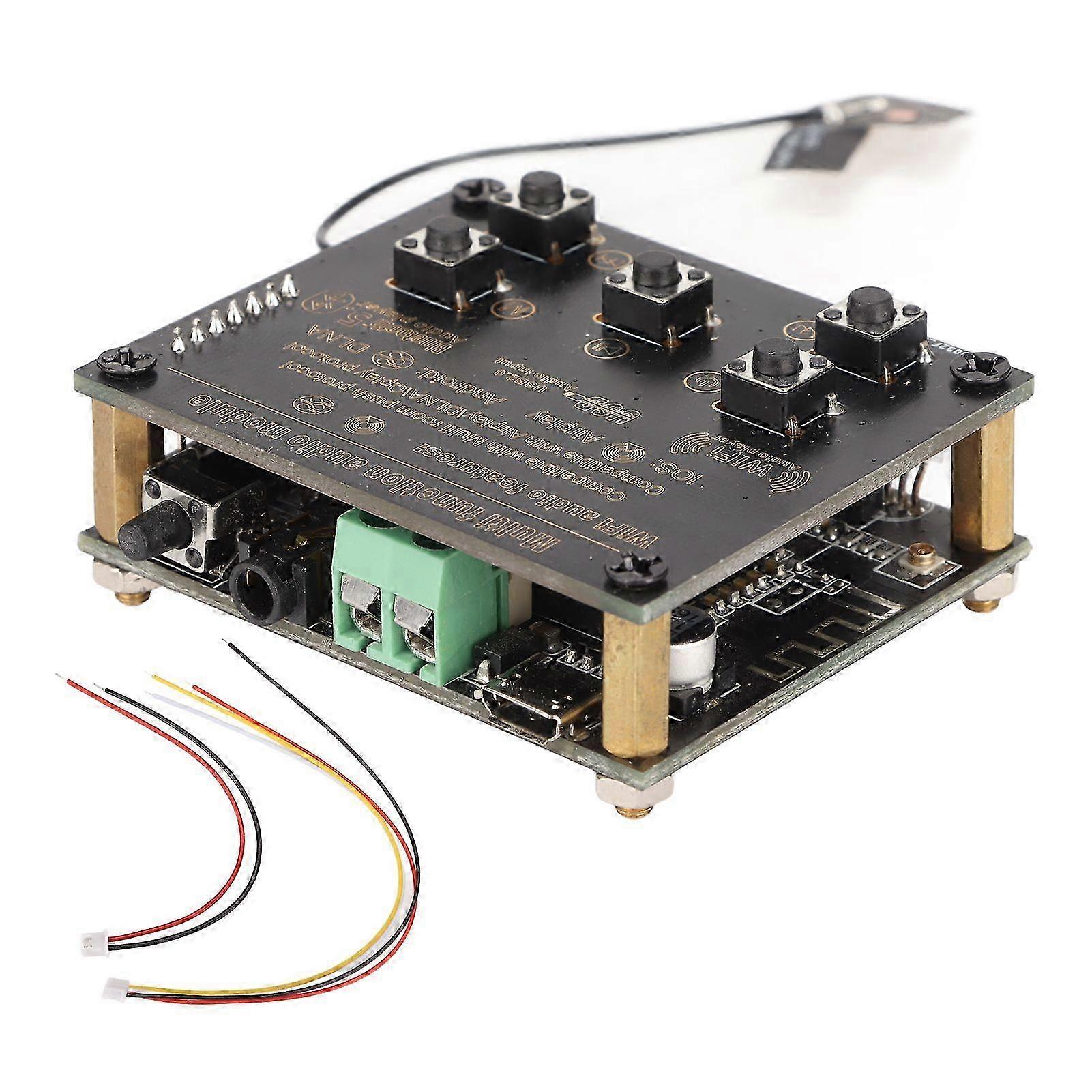2 in 1 Bluetooth Receiver Module Digital Lossless Speaker Receiver Board for DIY Wireless Speaker