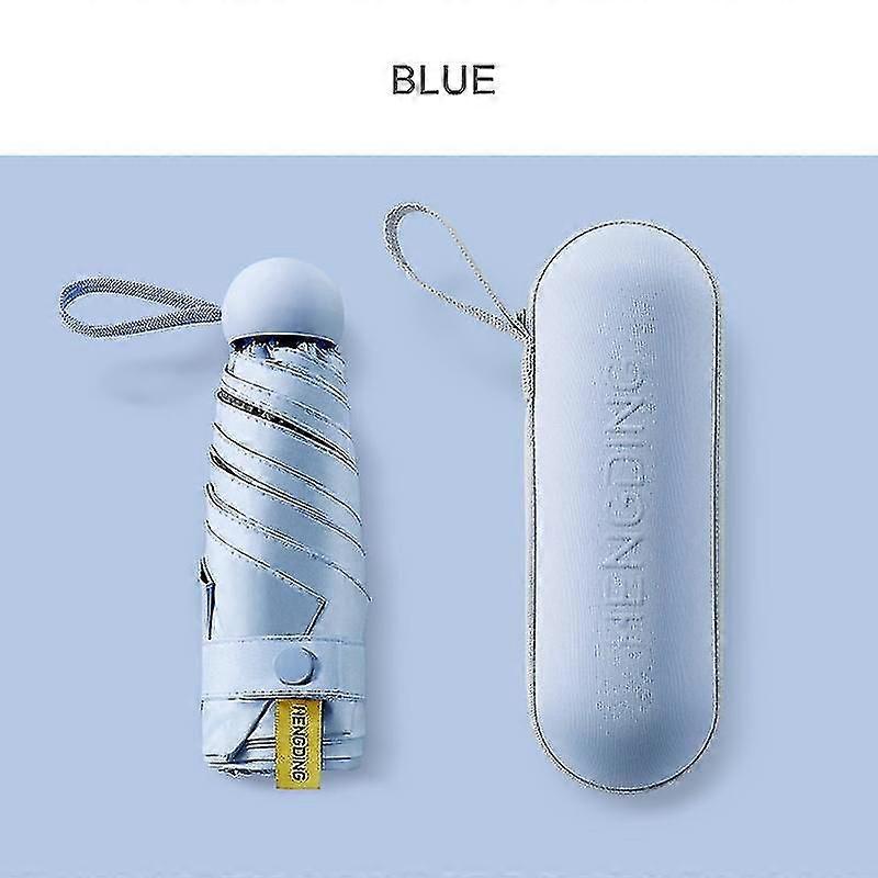 Mini Umbrela Copii rezistente la vânt colorat de buzunar Umbrela Rain Femei