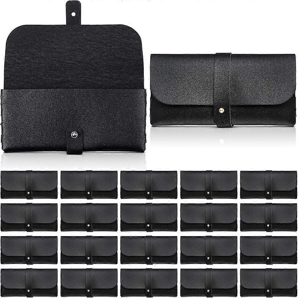 マネーバッグ 20個パック 防水 PUレザーバッグ 小型現金安全ポケット