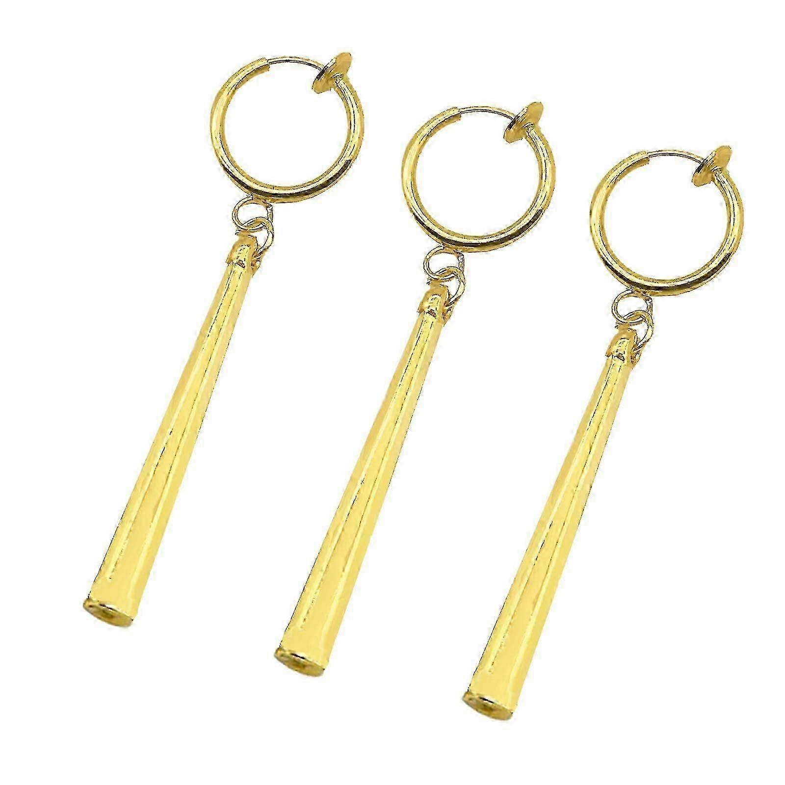 Zorro Clip On Earrings for Cosplay Women's