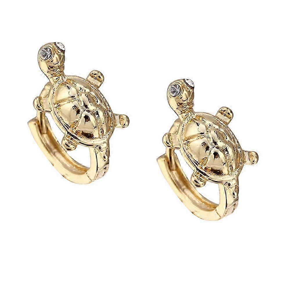 en Copper Flower Drop Earrings for Women's