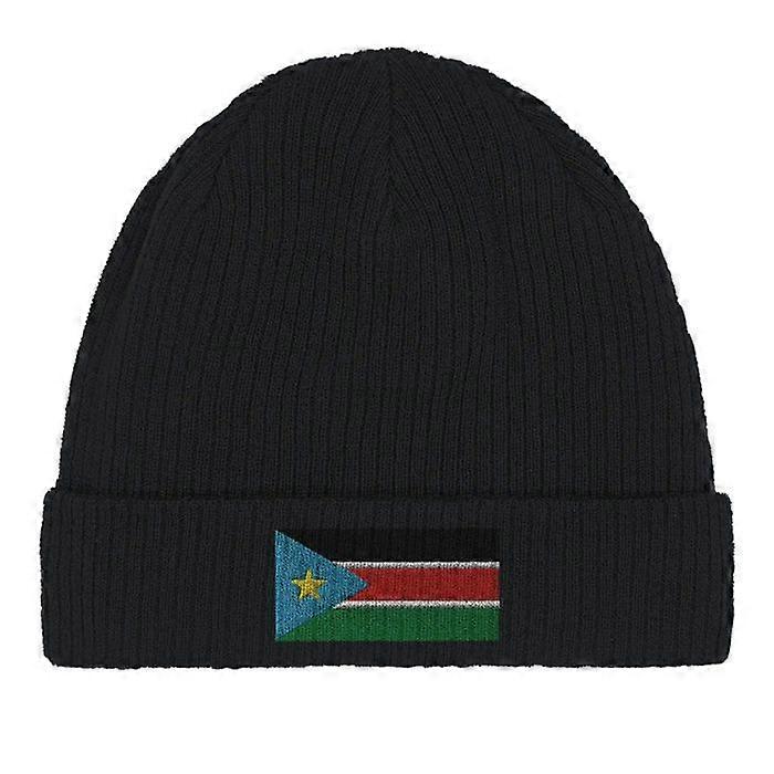 South Sudan Flag Cap in Black