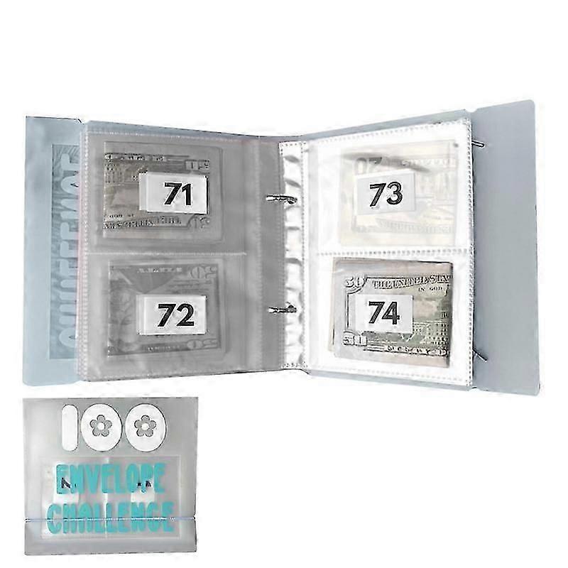 100 Envelopes Money Saving Challenge Easy and Fun Way to Save with Budget Binder and Cash Envelopes Savings Challenges Binder