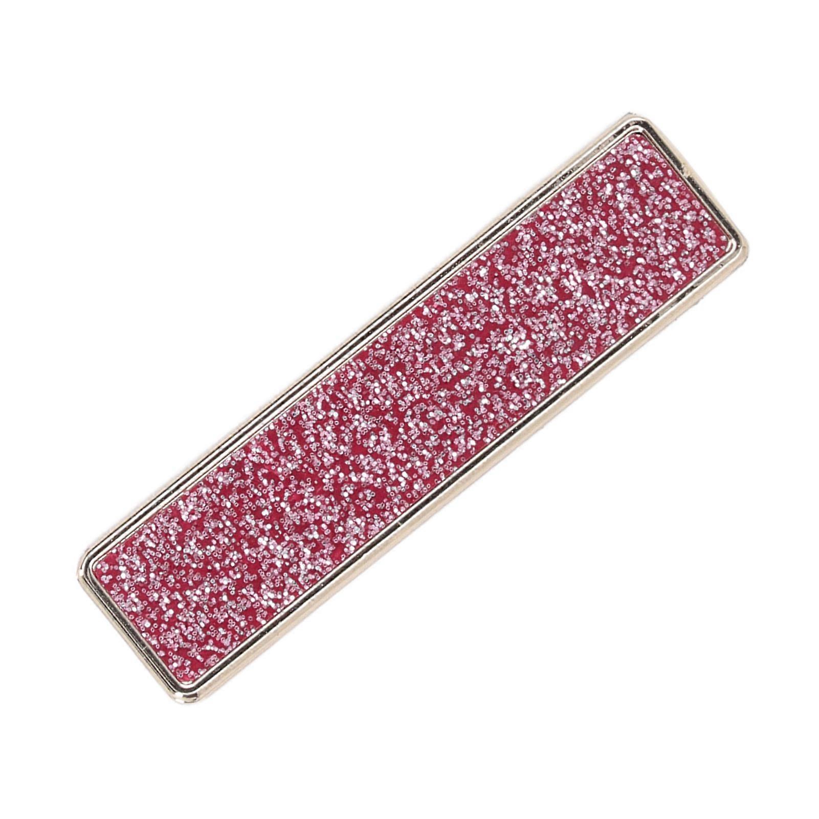 Cell Phone Kickstand Ultra Thin Invisible Phone Kickstand Aluminum Alloy Adjustable Vertical Horizontal Placement Phone Stand Rose Red 