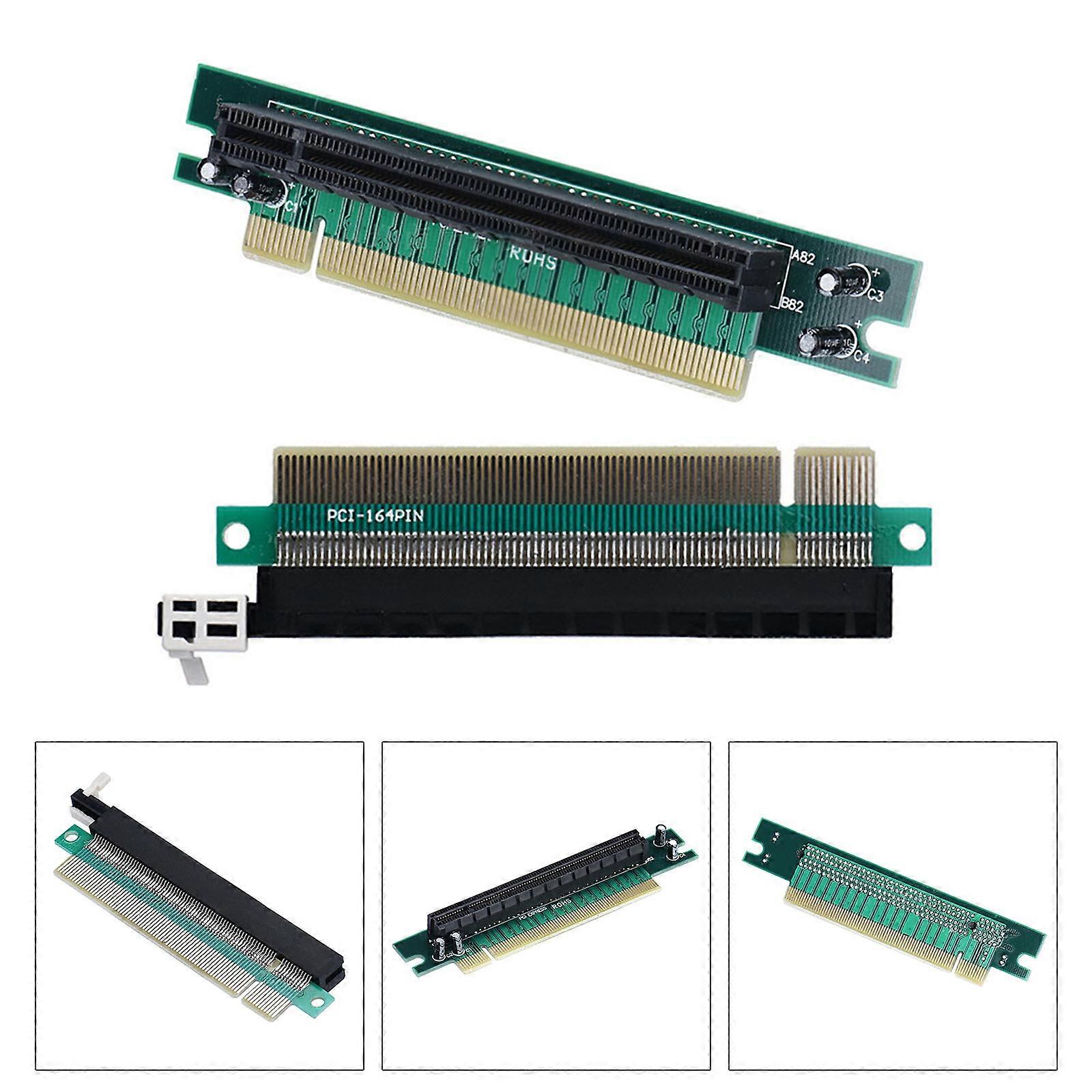 Multiple Device Compatible PCIE 16X Testing Adapters Featuring Rapid Installation And PCB Design Multicolor