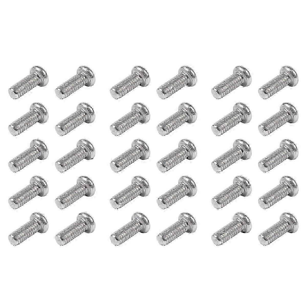 30 Pieces Computer TMonitor Stand Bracket Mounting Screw M4X10mm