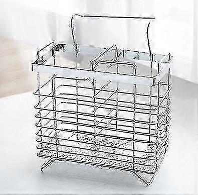 Stainless Steel Utensil Drying Rack for Spoons and Chopsticks Storage