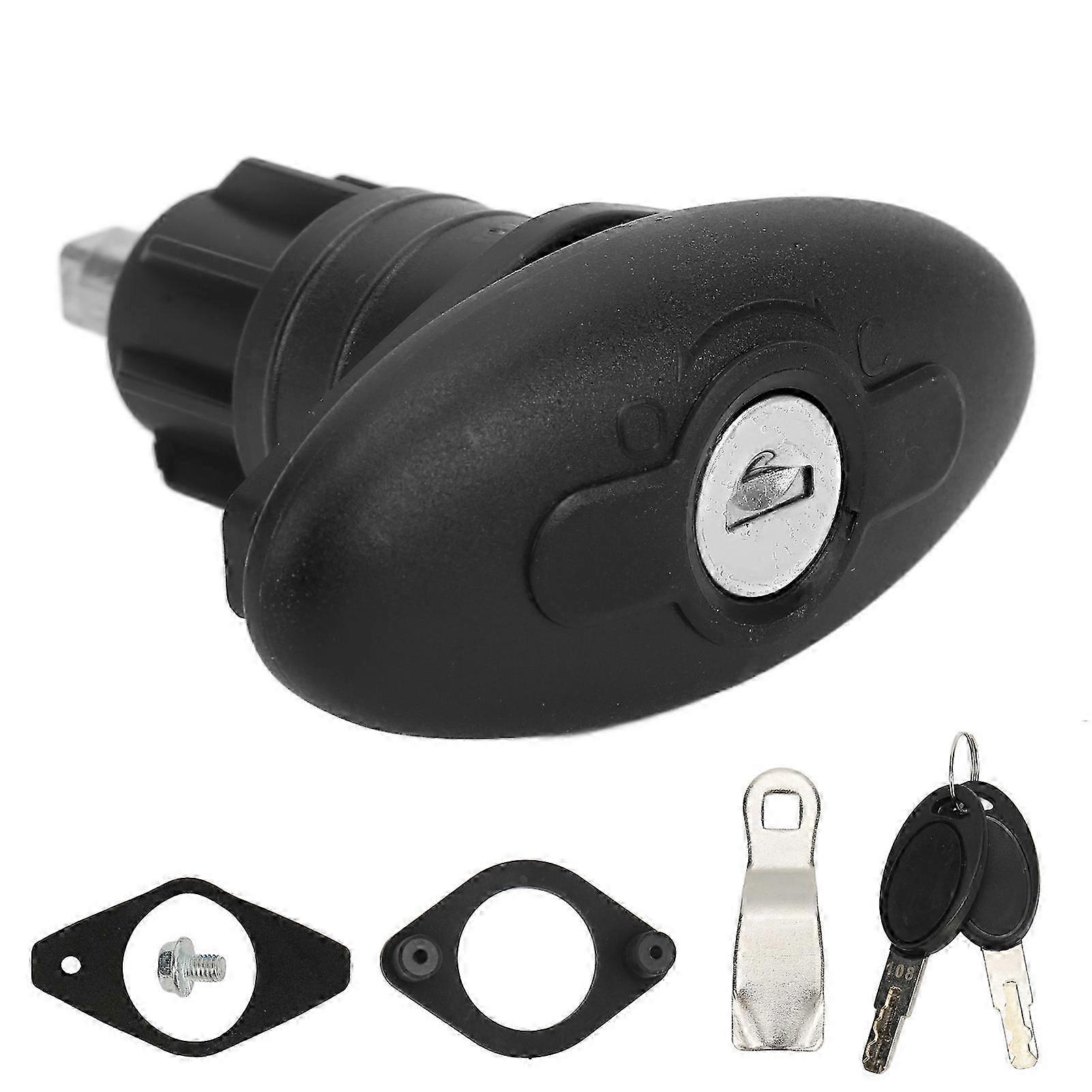 Rotary latch for caravan door 30mm compression lock zinc alloy