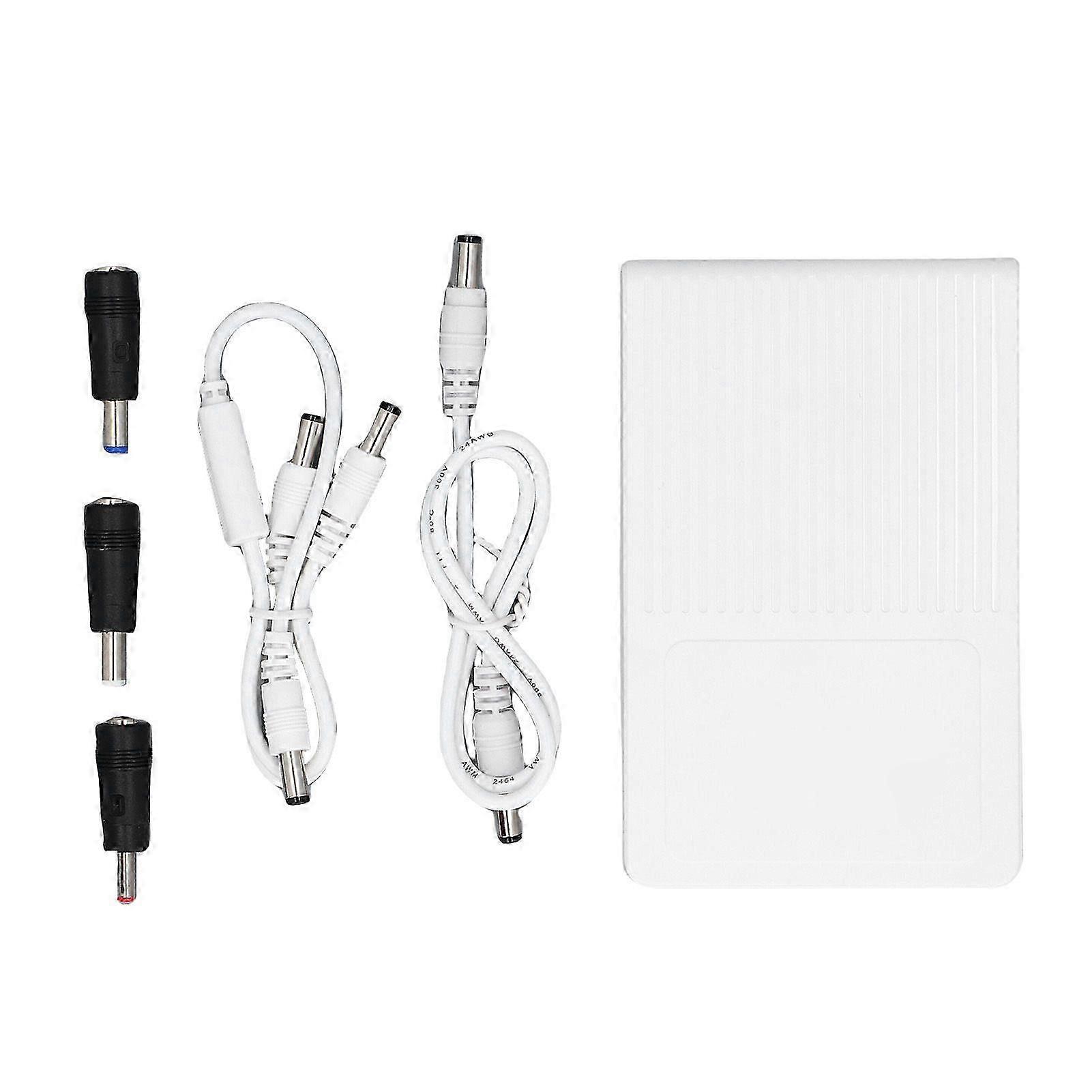 Mini UPS Battery Backup Wifi Uninterruptible Power Supply 18000mAh DC 12V9V5V with 3 Adapter for Camera Optical Modem