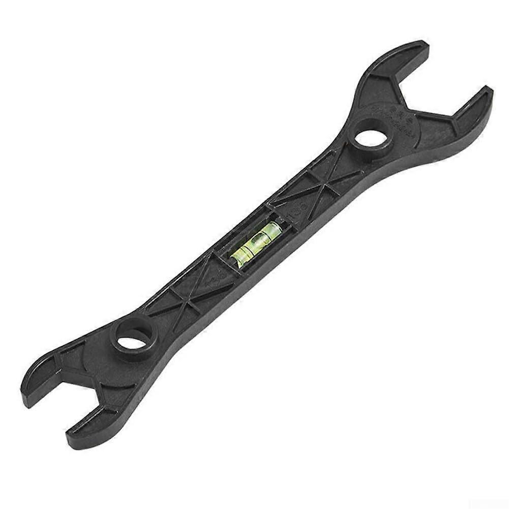 Shower Wrench BuiltIn Level, Plastic Plumbing Tool For Positioning Water Pipes And Faucets, MultiPurpose Bathroom Tool