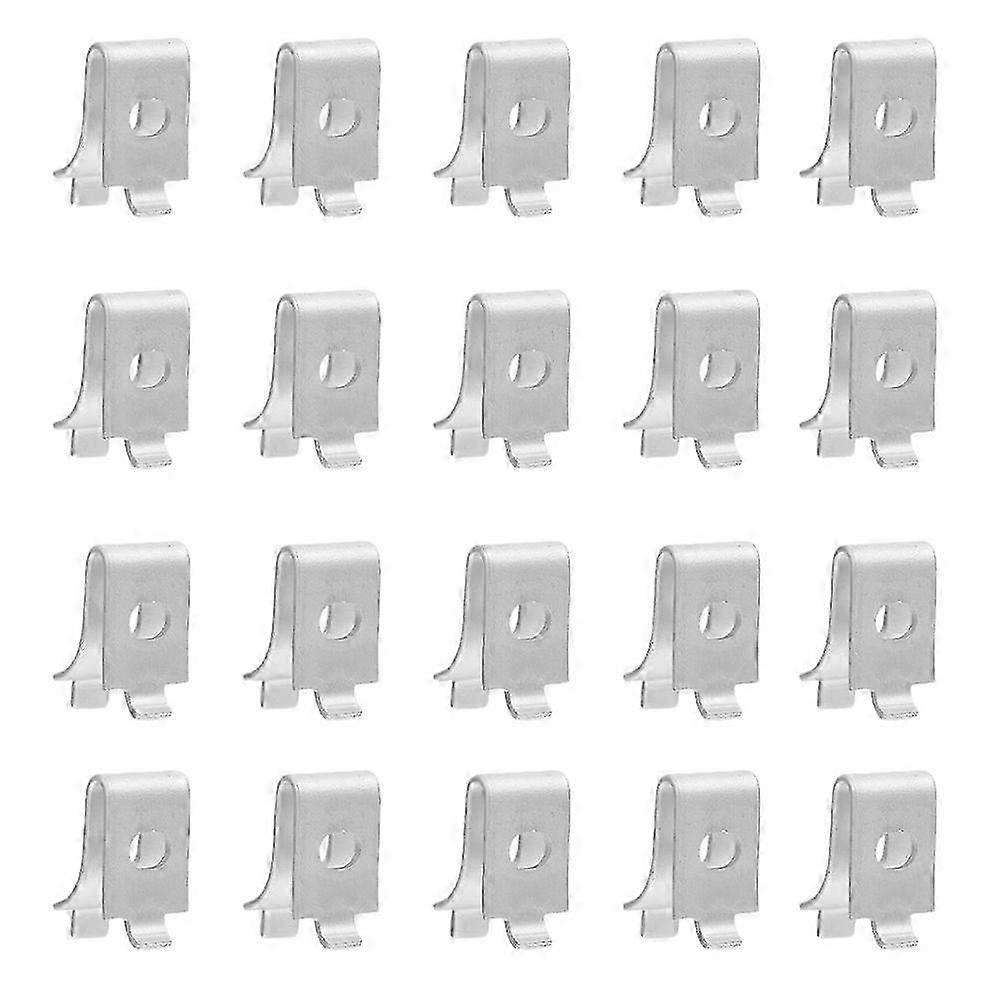 20pcs Shelf Clip Cabinet Shelf Clip Adjustable Shelf Bracket For Store Garage Edition 1110