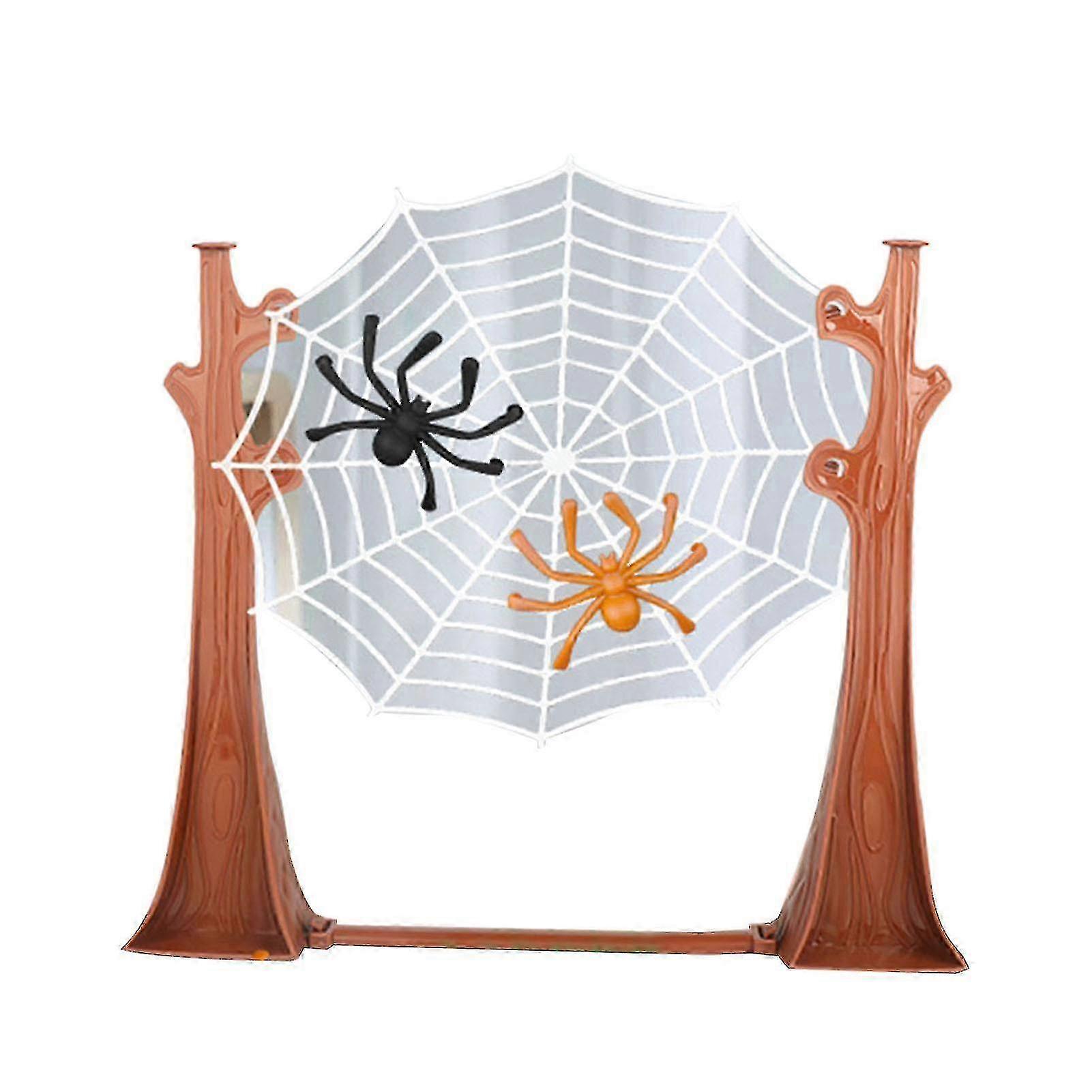 1 Set Bounce Spider Game Toy Realistic Design Parent-child Interaction Easy Assembly Entertainment Table Party Puzzle Toy For Kids