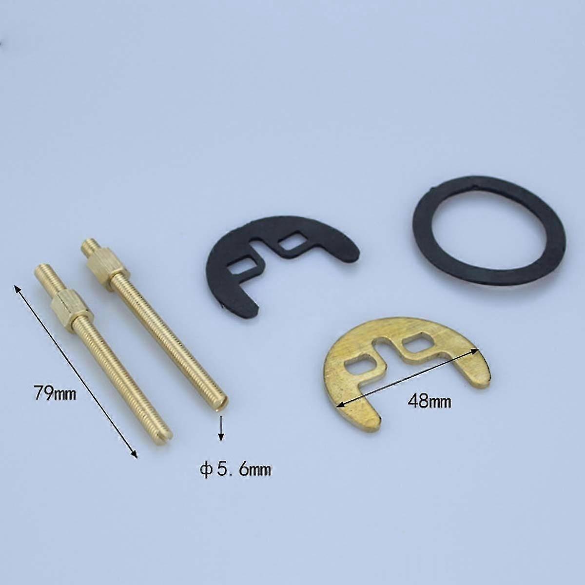 Replacement Mono Basin Tap Fixing Set Hole Bracket Bolt Horse Fixing Kit Mounting Set For Repairing Faucet