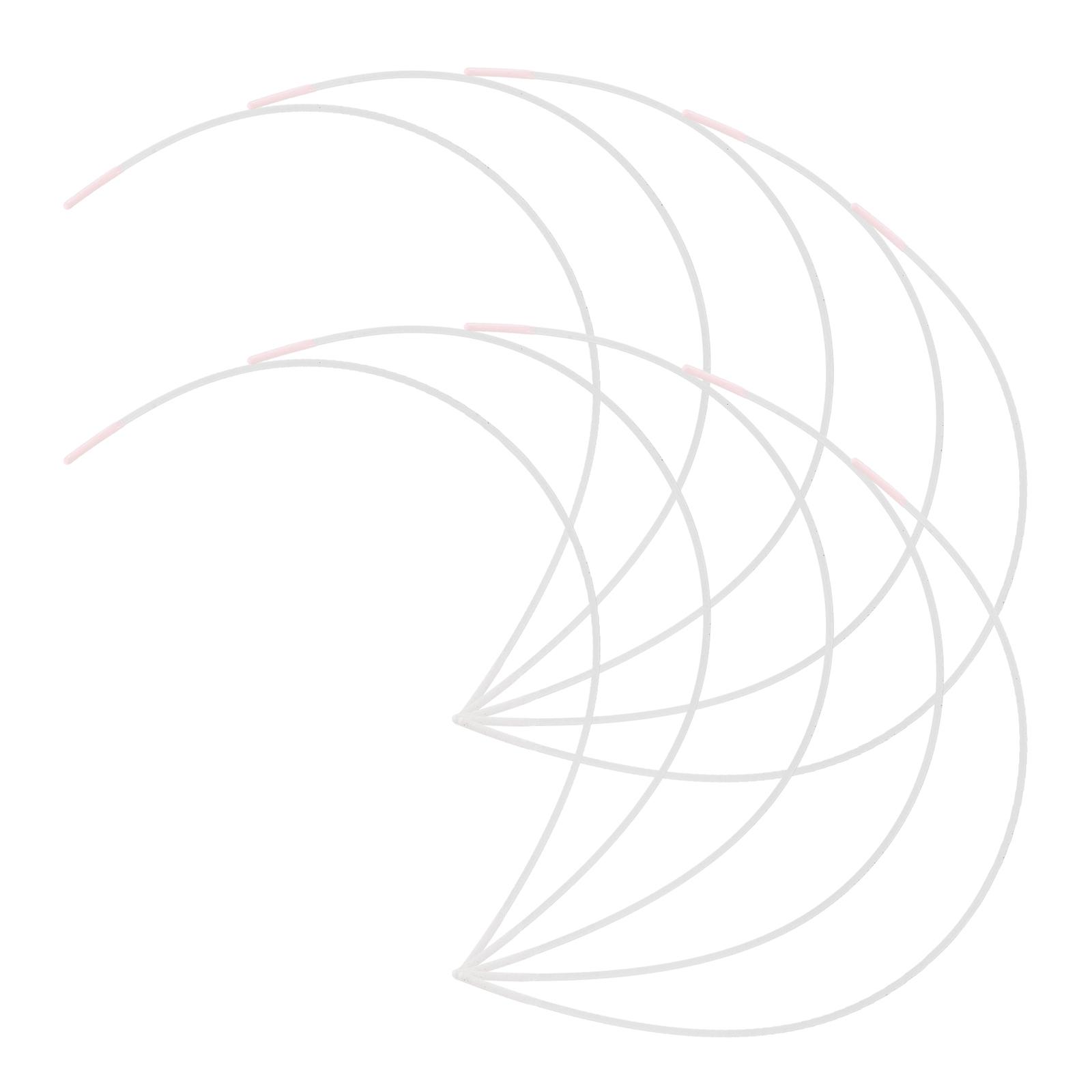 Heavy Gauge Bra Wire Replacement For Underwears Accessories 25 Pairs Lightweight Design Support Function