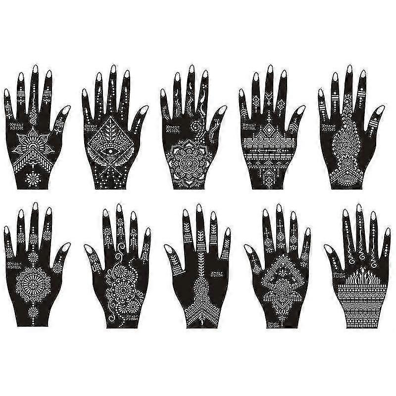 Henna Tattoo Stencil Kit(random Style)