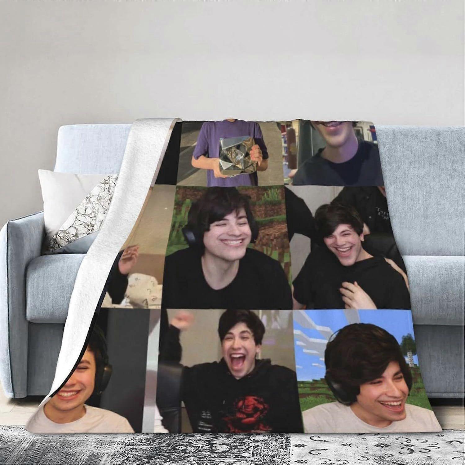 Georgenotfound Blanket, Ultra Soft Lightweight Flannel Fleece Throw Blankets Warm Air Conditioning Blanket For Couch Sof-pasxc112