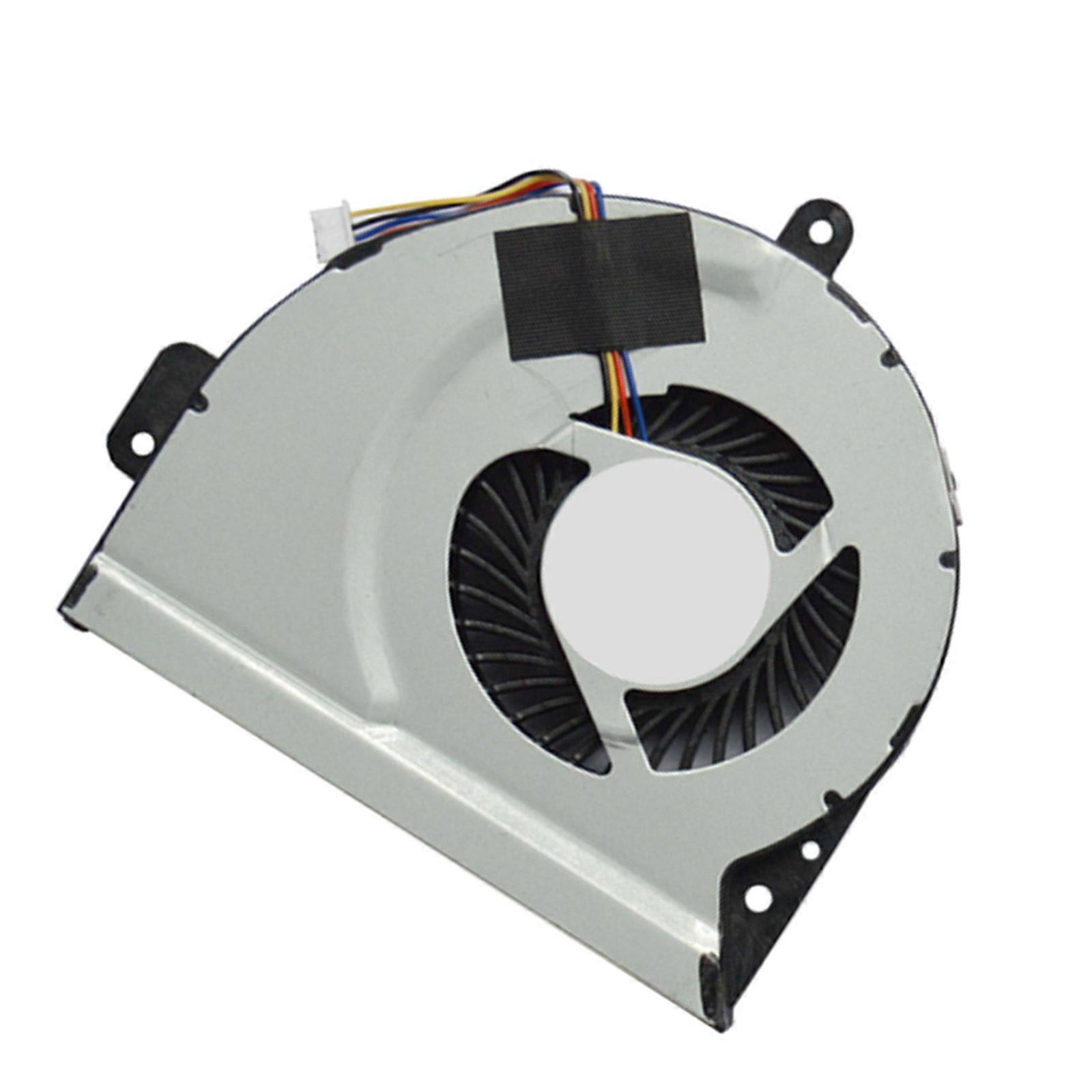 CPU Cooling Fan DC5V 4pin Laptop CPU Coolers Radiators for X53S A43 A43S A53E A53S K53SJ Computer Accessories Multicolor