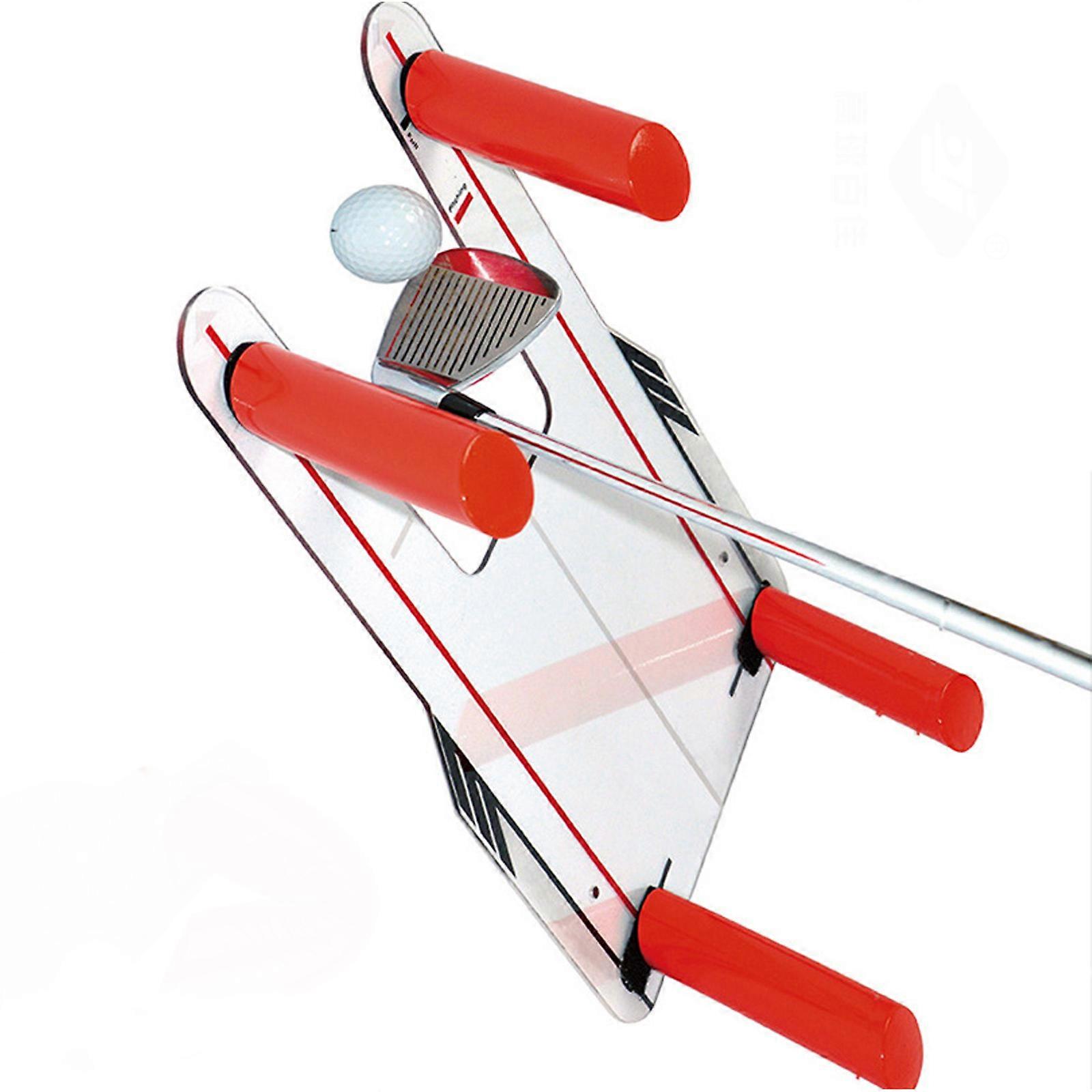 ABS Golf Training Mirror Reflective Surfaces Adjustable Angles Light weight For Effective Swing Drill Multicolor