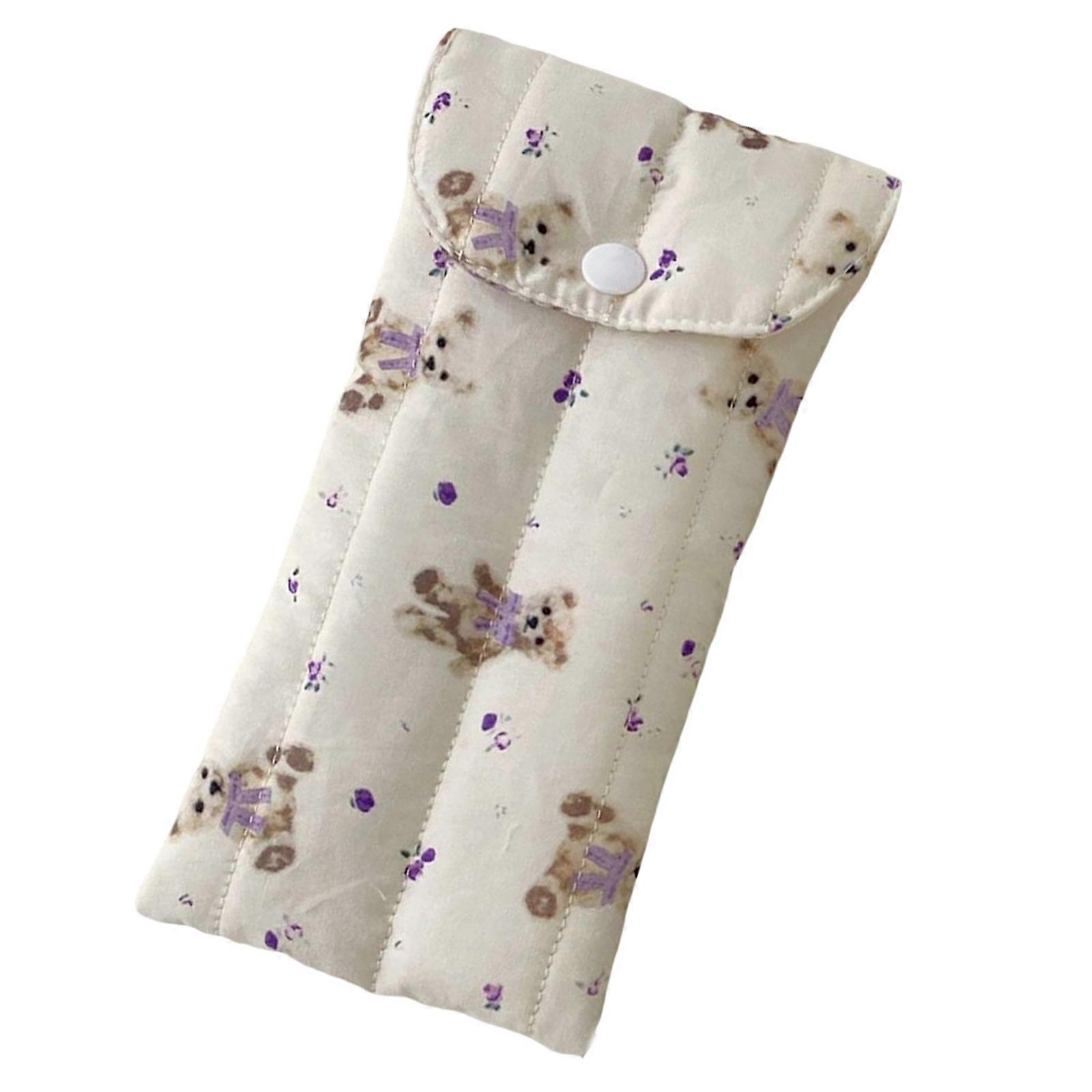 Protective Glasses Bag Soft Materials Keeps Your Eyewear Safe From Scratches Suitable For Various Frame Sizes Multicolor