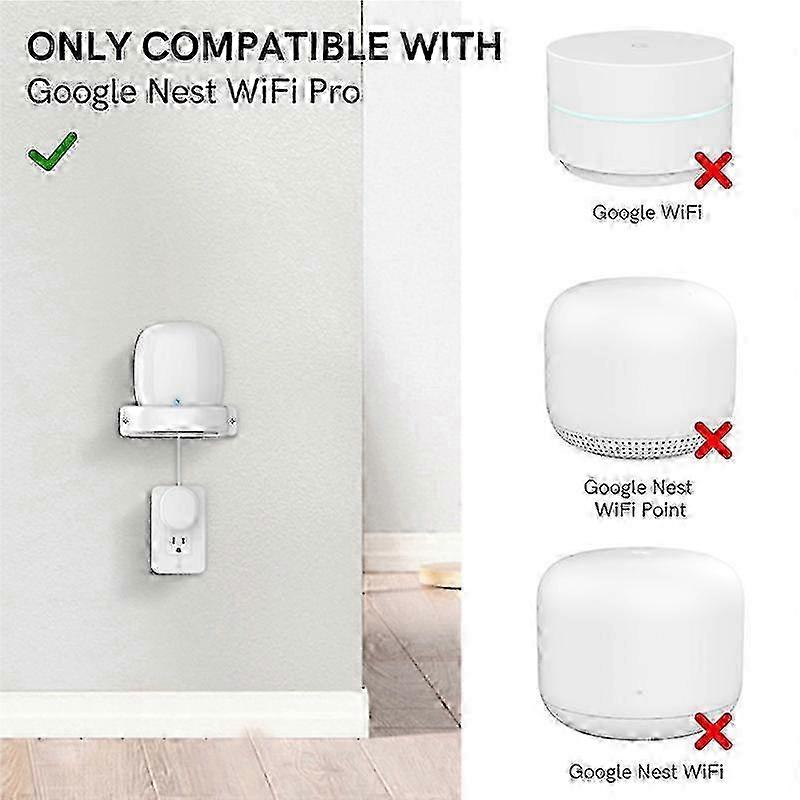 For Google Nest WiFi Pro Wall Mounting Bracket Intelligent Speaker Wall Storage Bracket Base