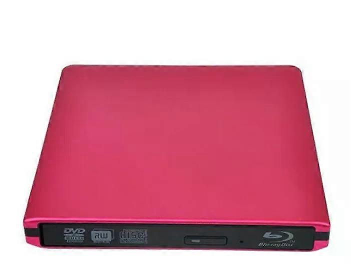 4K Blu-Ray Burner USB3.0 External Optical DVD Drive Recorder BD-RE/ROM 3D Blu-Ray Players Writer Reader for Windows /MAC OS