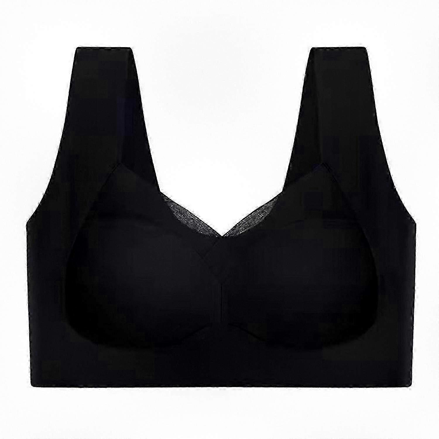 Strapless Mesh Seamless Push Up Wireless Bra for Comfort and Posture Support