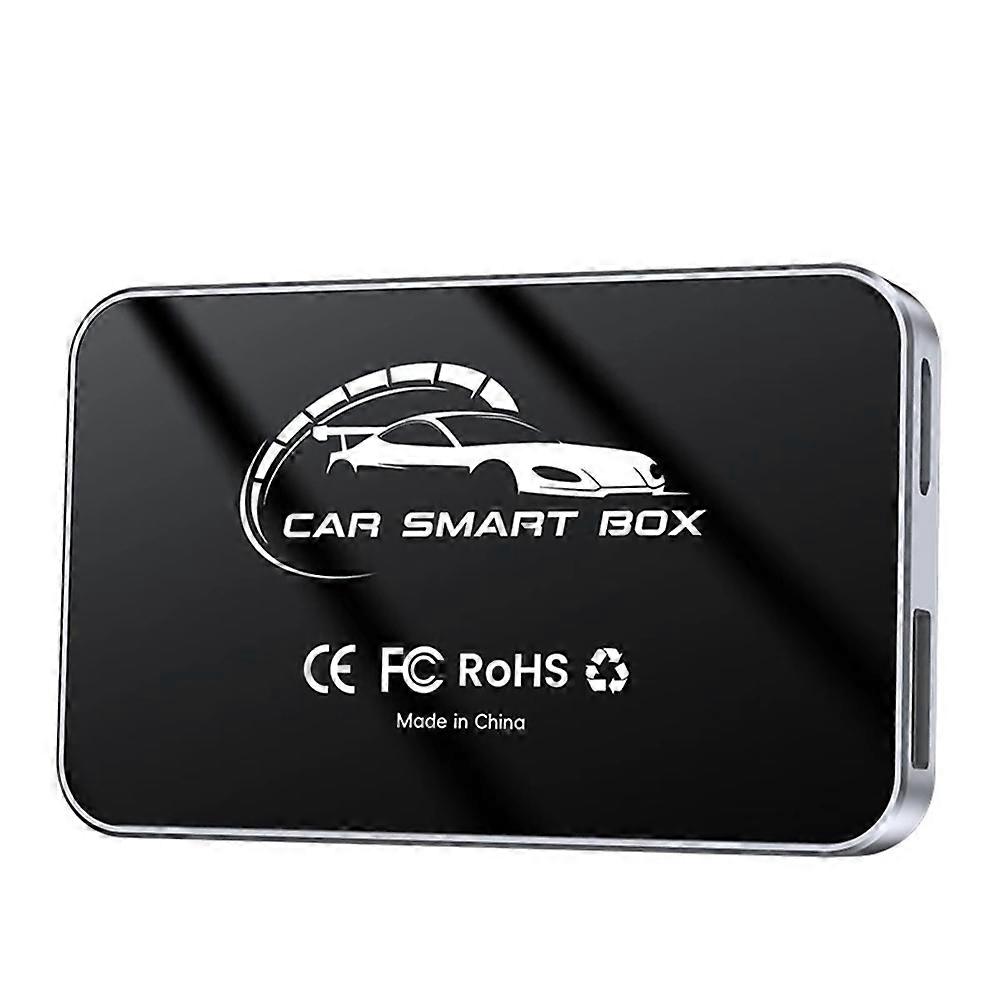 Wireless CarPlay & Android Auto Adapter Wireless CarPlay Adapter Mini Carplay Auto Box Dongle for Cars (4+32G)