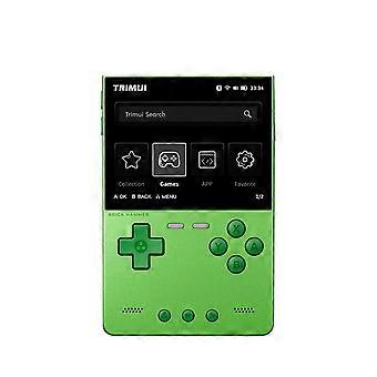 BRICK Hammer Retro Handheld Game Console 3.2Inch IPS Screen Metal Exterior Key LED Lighting 64GB,G